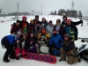 Christmas Day 2014 snowboarding in Bialka. Christmas ski holidays are great fun!
