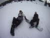 A couple of guys taking beginner snowboard lessons yesterday with White Side Holidays Poland, 13th January 2013
