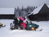 Enjoying a ski doo trip from Witow ski area with White Side Holidays Poland in Zakopane