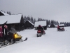 Enjoying a ski doo trip from Witow ski area with White Side Holidays Poland in Zakopane