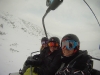 Riding the lift on Gasienicowa up on Kasprowy, 18th January 2013