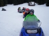 Some of our guests in March 2013 enjoying a ski doo trip on their day off in Zakopane