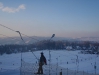 Learning to snowboard at Nosal Ski Area