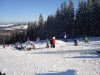 A spring day in the Burton Snow Park at Bialka ski area